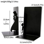 Artistic Silhouette Bookends