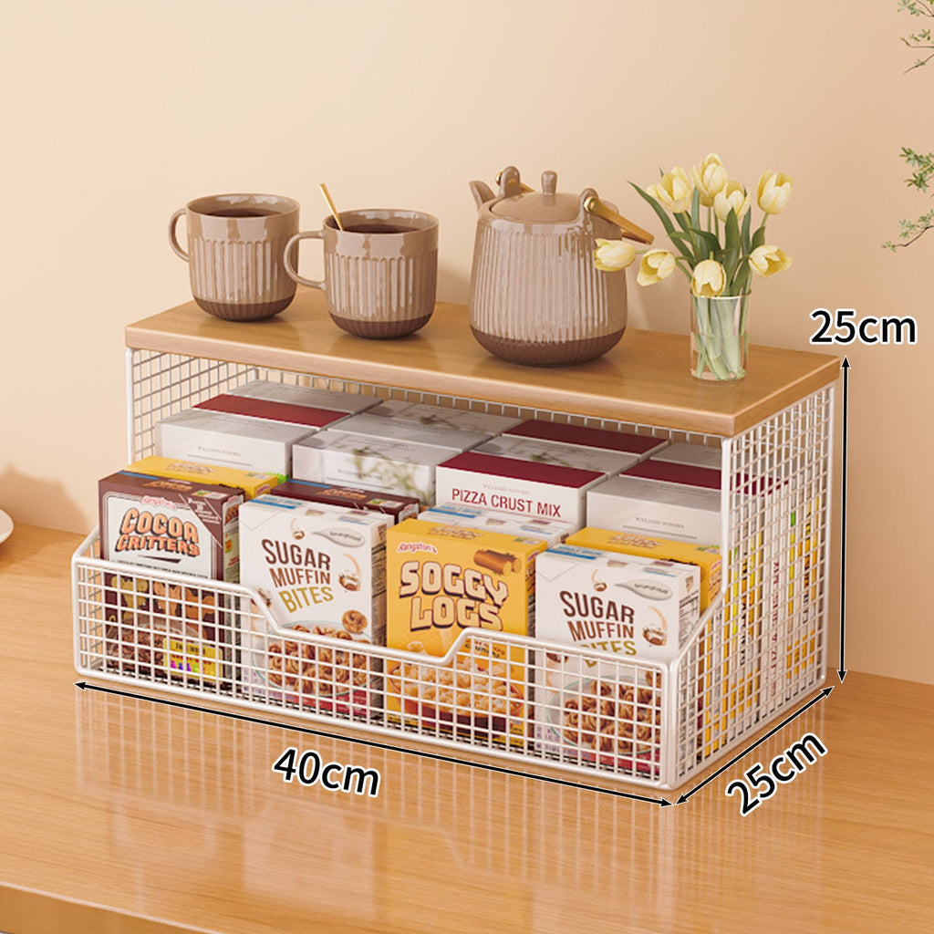 Multi-Tiered Rolling Kitchen Storage Rack Bowlift