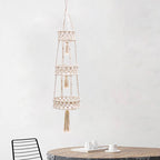Three-Tier Macramé Hanging Plant Holder