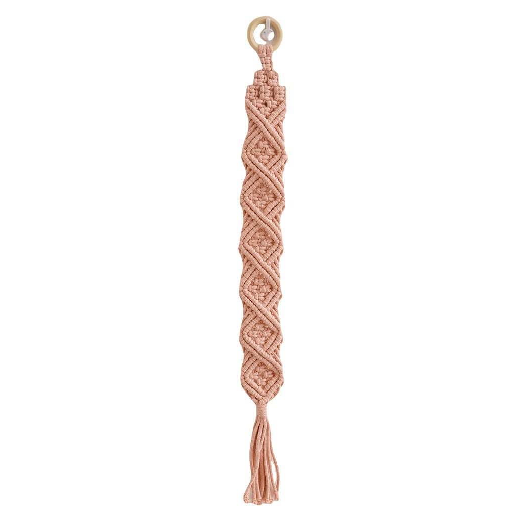 Decorative Macramé Wall Hanging Key Holder Bowlift