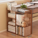 Modern Wire Mesh Bookshelf Organizer Bowlift