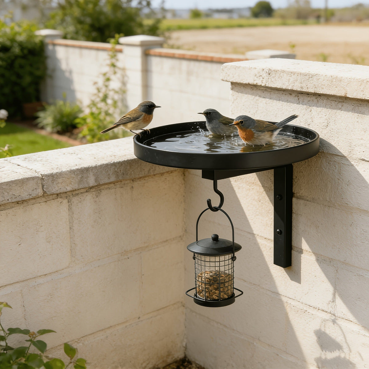 Wall-Mounted Decorative Shelf Bowlift