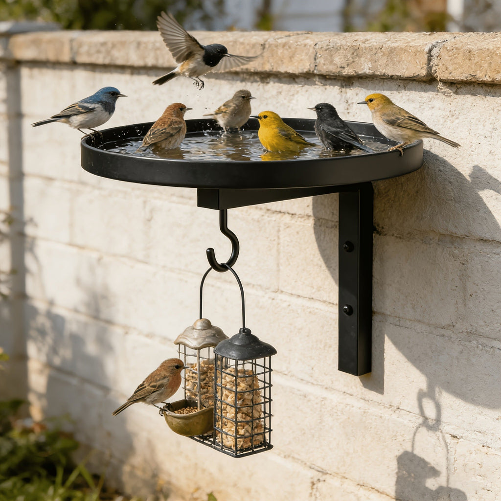 Wall-Mounted Decorative Shelf Bowlift