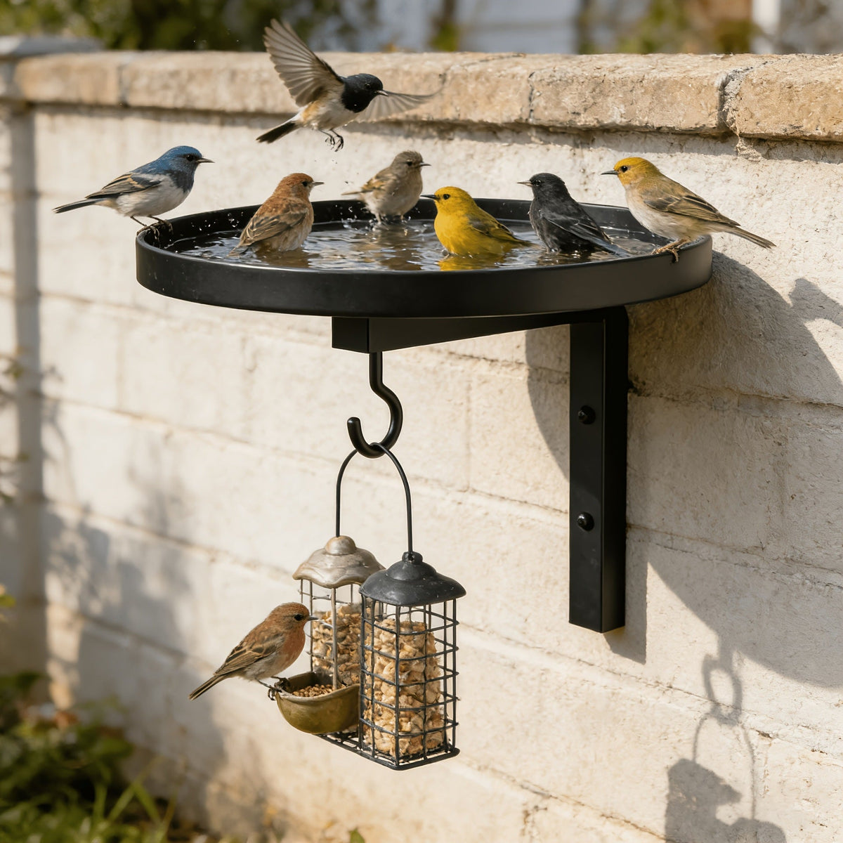 Wall-Mounted Decorative Shelf Bowlift