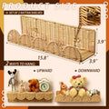 Rattan step shelf Bowlift