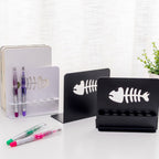 Artistic Fish-Themed Bookends