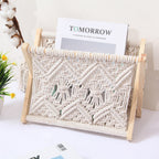 Macrame Hanging Sun Hat Organizer Bowlift