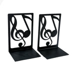 Musical Note Themed Bookends
