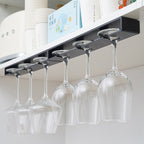 Under-Shelf Sliding Wine Glass Stemware Rack Bowlift