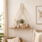 Macrame Wall Shelf Bowlift