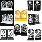 Artistic Floral Bookend Set