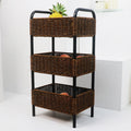 Multi-Tier Woven Storage Rack  Zevolim1787892970