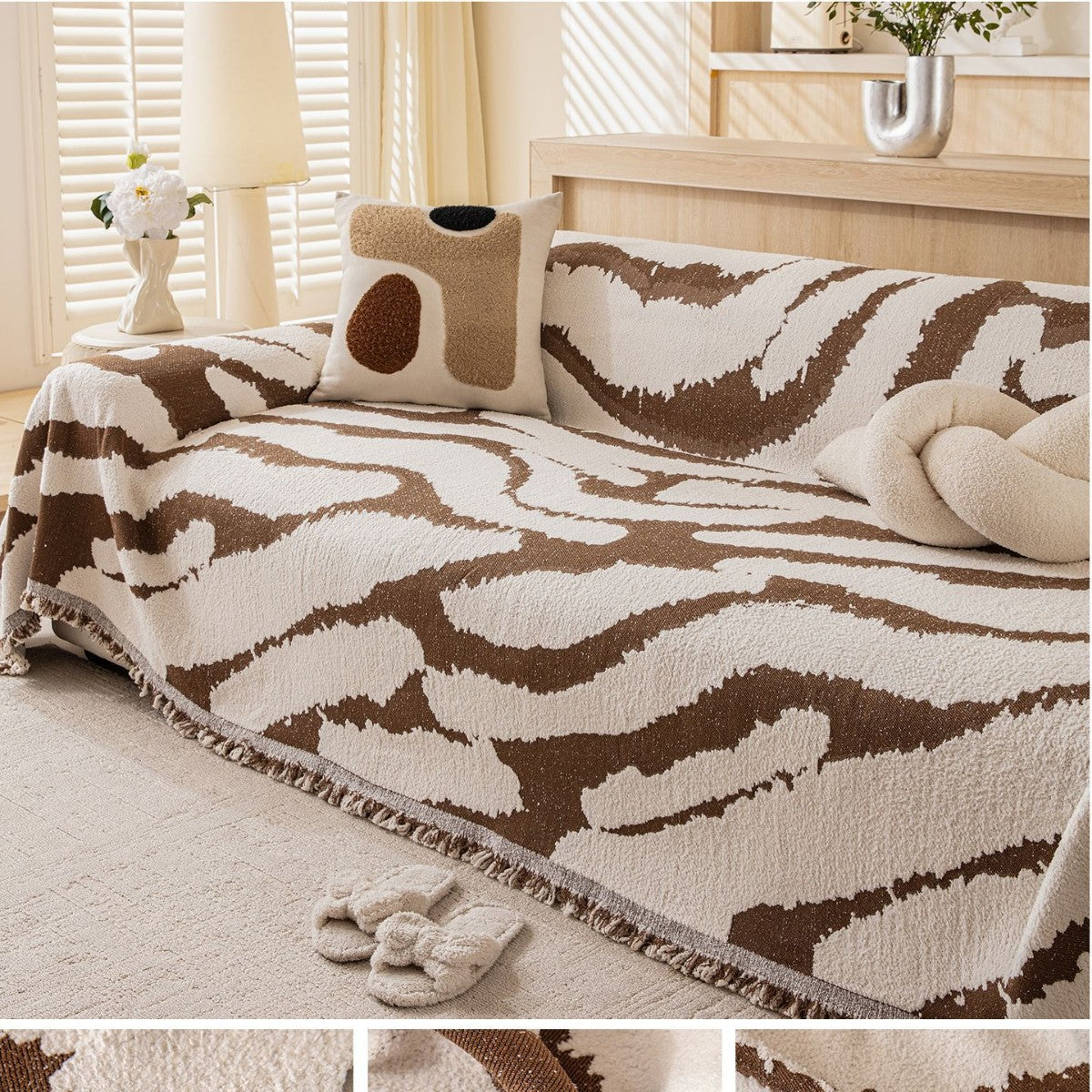 Cute Animal Print Throw Blanket