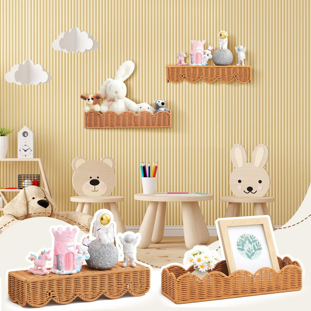 Rattan Wall Shelf Bowlift