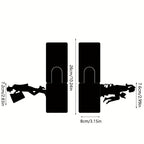 Artistic Metal Bookends  1789394573