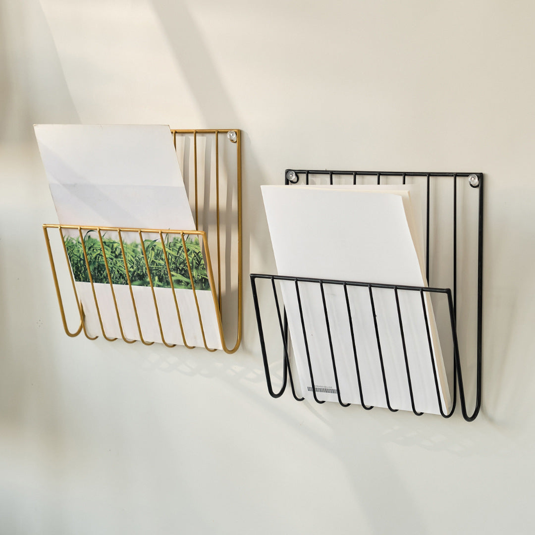 Wall-mounted storage organizer