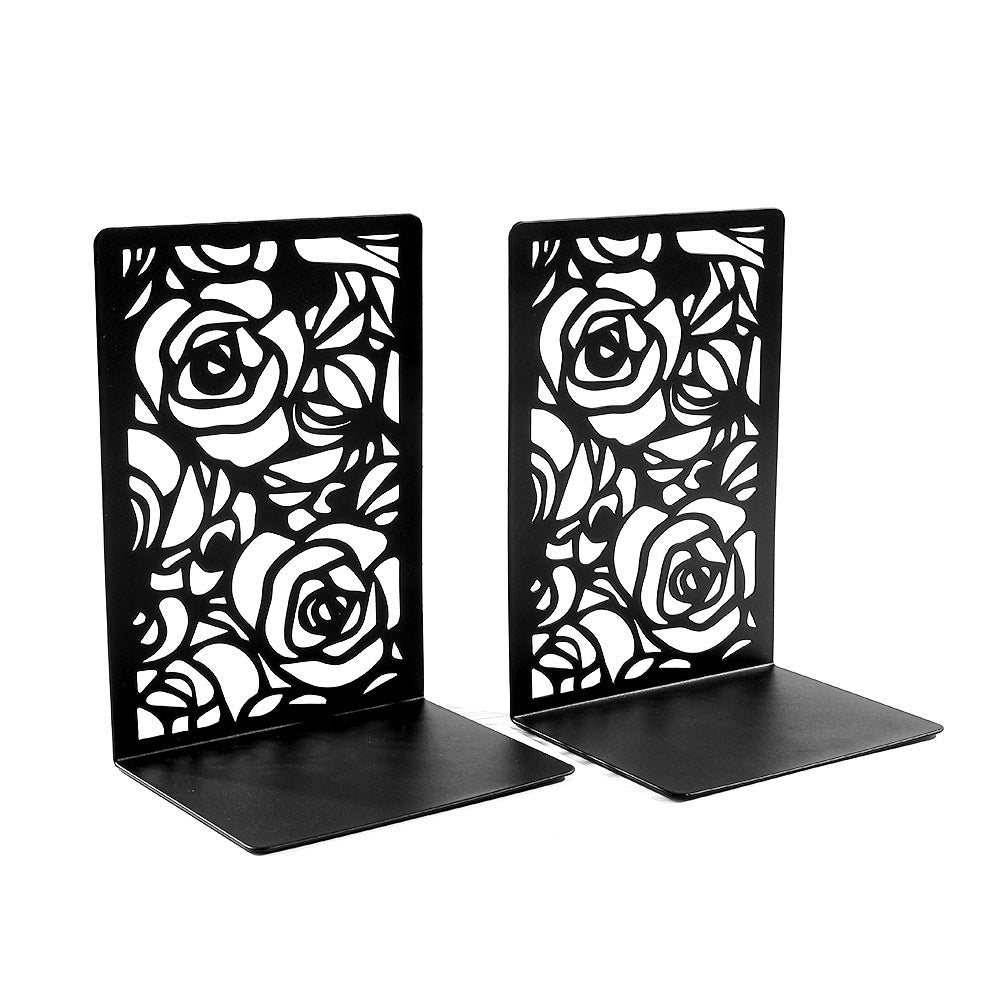 Floral Design Decorative Bookends