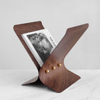 Modern Minimalist Wooden Magazine Holder