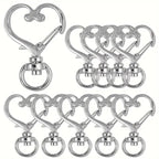Heart-Shaped Snap Hook Clips Bowlift
