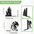 Dragon-Themed Bookend