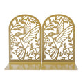 Decorative Hummingbird Metal Bookends