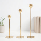 Chrome metal wig and hat display stand with weighted round base Bowlift