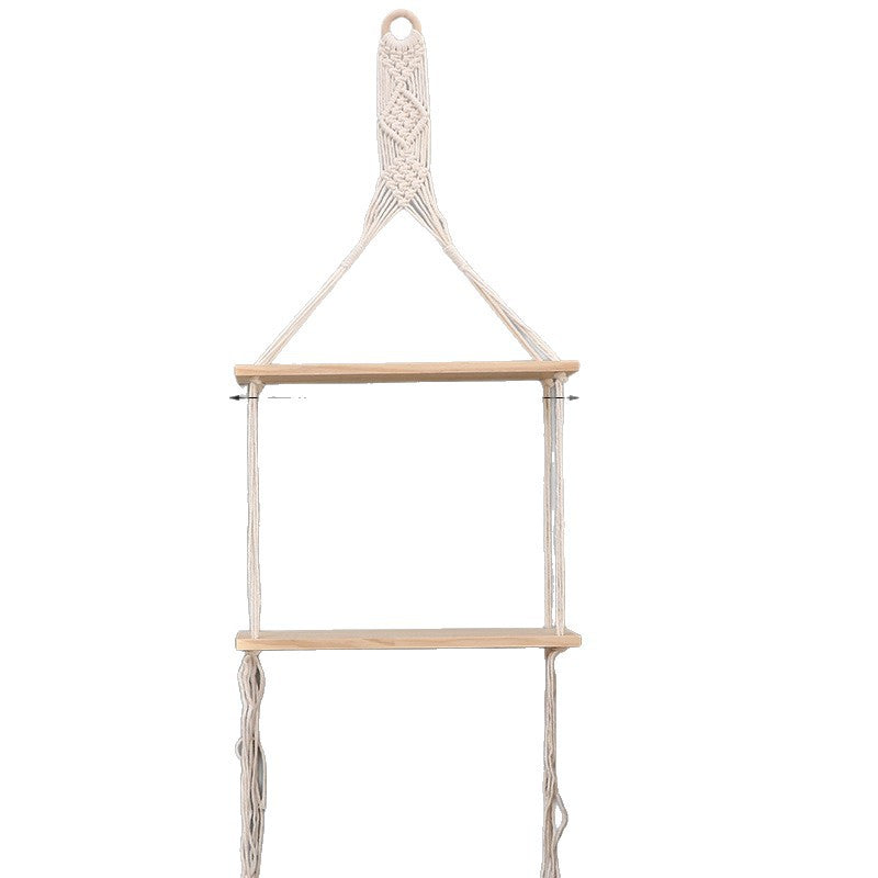 Macrame Wall Mounted Shelf Bowlift
