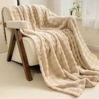 Soft Textured Sherpa Blanket