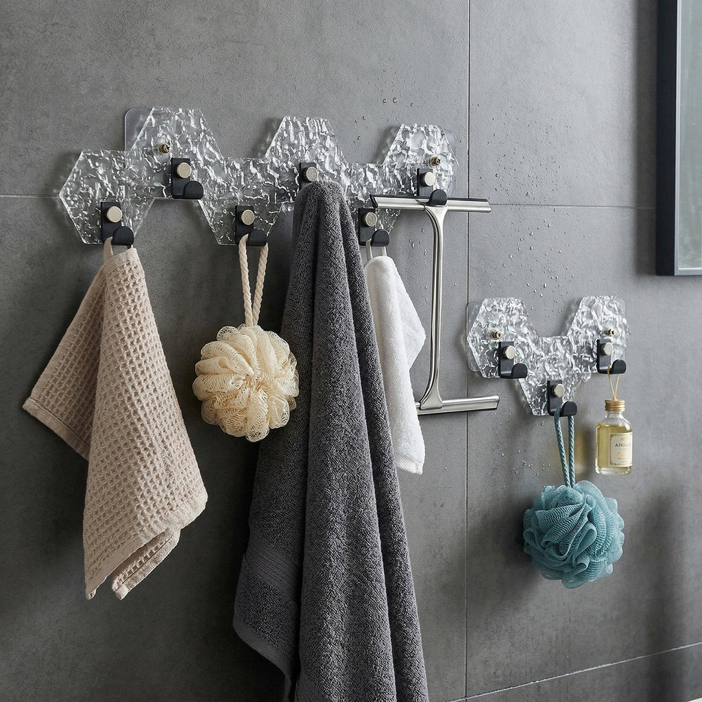 Wall-mounted Transparent Acrylic Hook