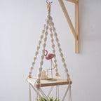 Macramé Hanging Shelf Organizer Bowlift