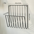 Wall-mounted storage organizer