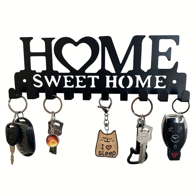 Wall coat rack with heart motif Bowlift