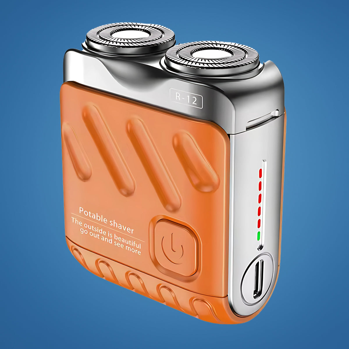 SmoothEdge | Rotary Electric Shaver – Dual-Ring Blades – Water-Resistant – Men's Grooming Zevolim