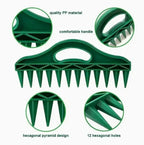Zevolim| Plant dibber with 12-hole template – Easy even seed sowing