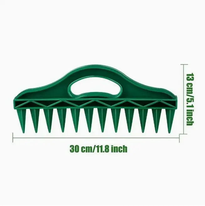 Zevolim| Plant dibber with 12-hole template – Easy even seed sowing