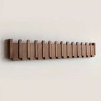Handmade wooden wardrobe in piano style for stylish wall storage
