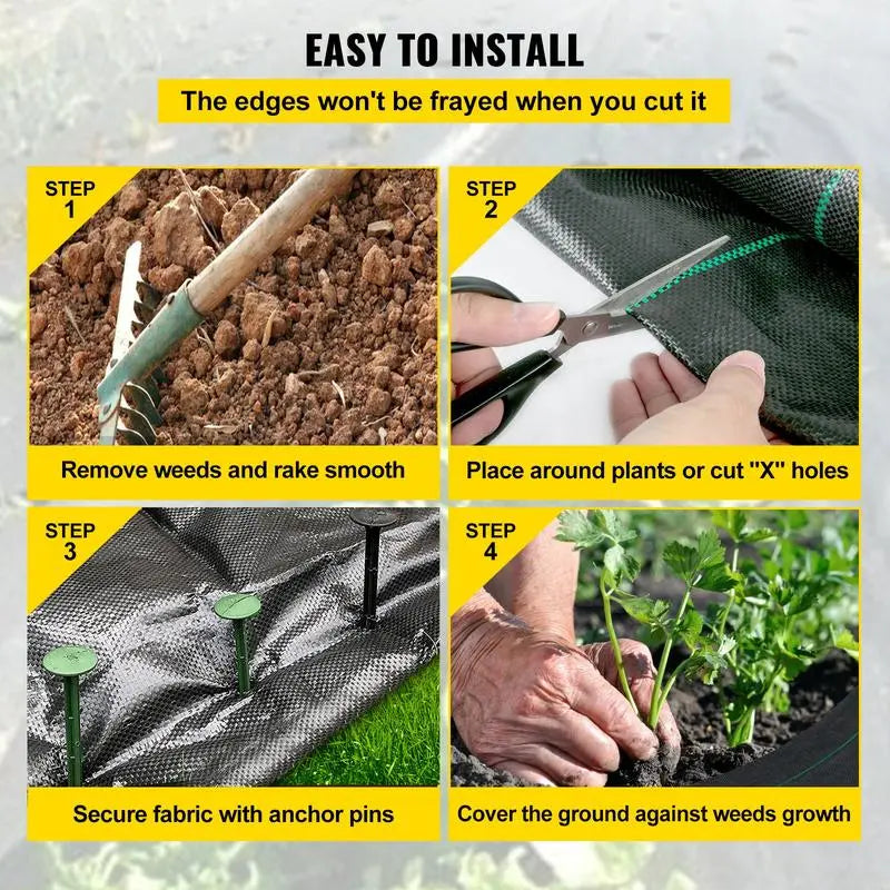 Zevolim| Premium Weed Fabric – Long-lasting pRedection for your garden