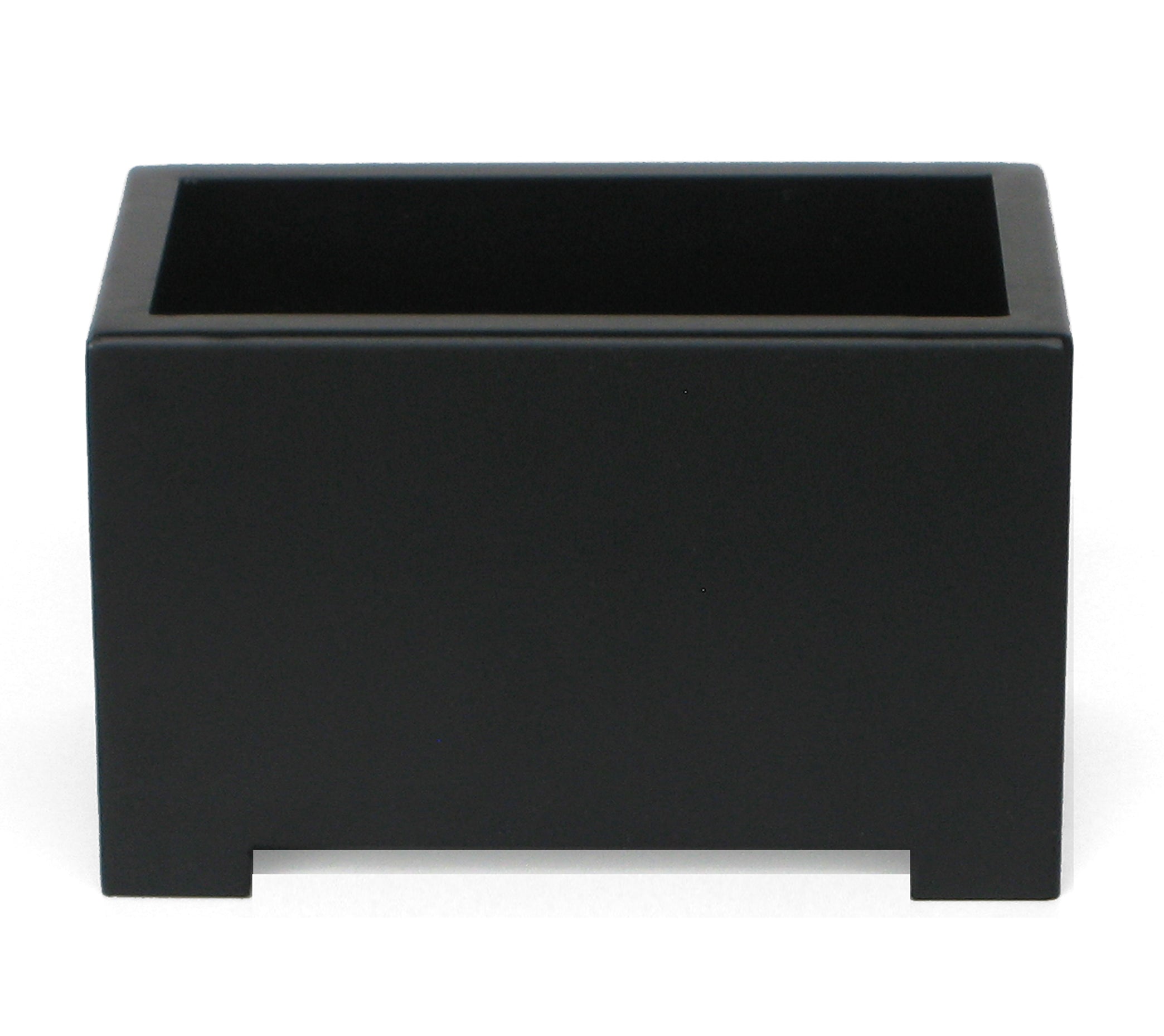 Alora Steel Rectangle Planter - Architectural Long Block (16 Guage Metal) Indoor / Outdoor Box (13" - 23" Long)