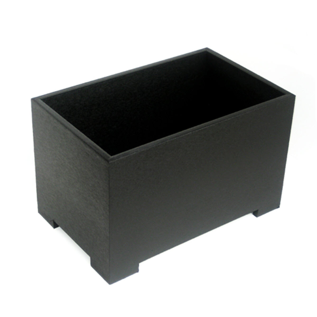 Eco Rectangle Planter - Modern, Durable Recycled Plastic. 19.5" Long x 12" Wide x 12" Tall