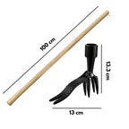 Zevolim| Ergonomic Weeding Tool | High-Strength Steel Claws for Effortless Weed Removal in Gardens