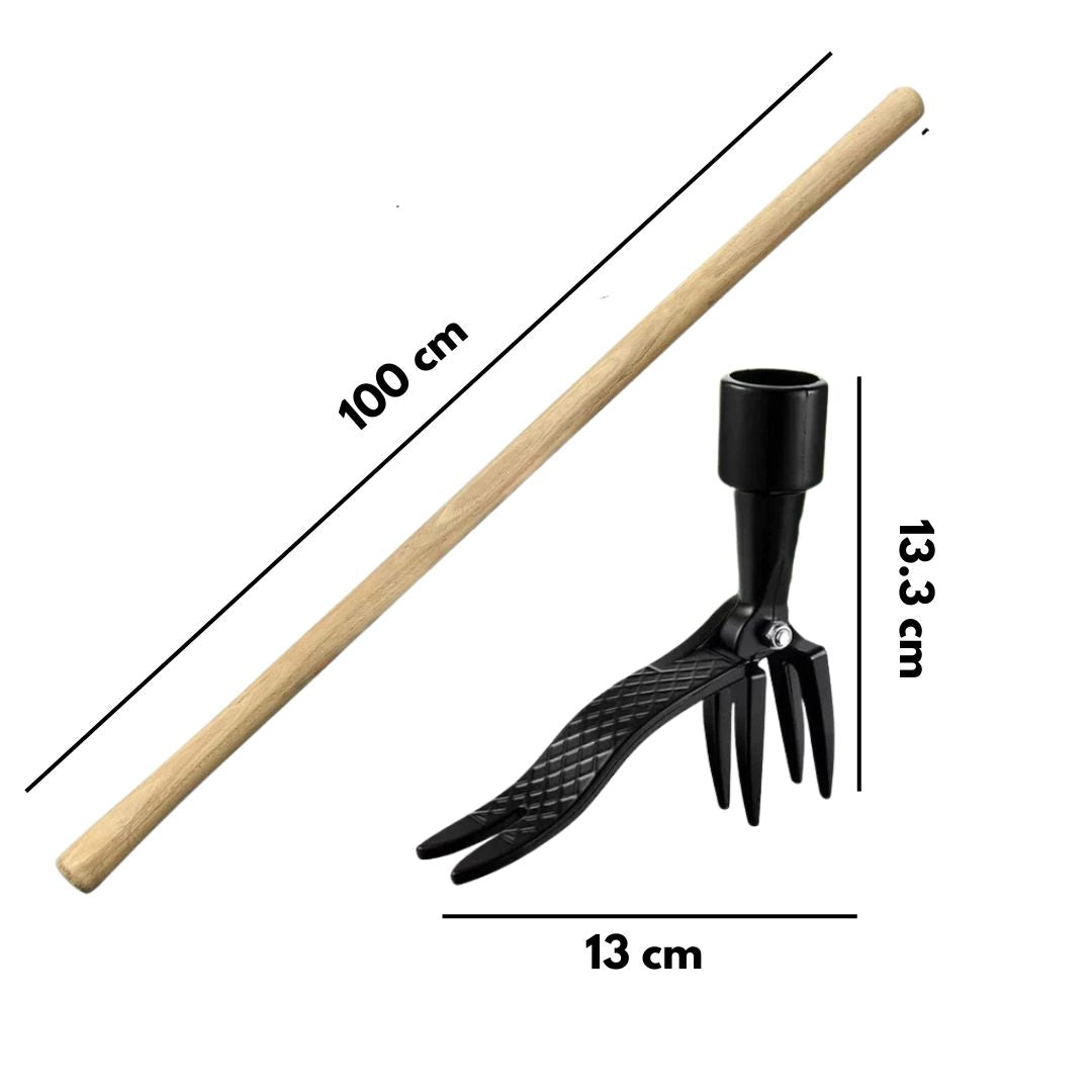 Zevolim| Ergonomic Weeding Tool | High-Strength Steel Claws for Effortless Weed Removal in Gardens