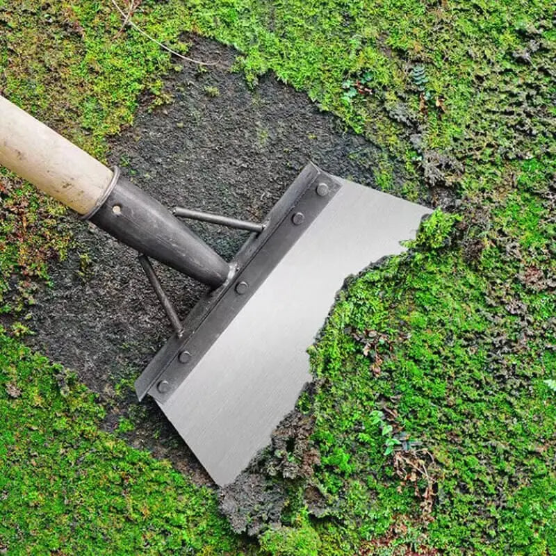 Zevolim| Robust Garden Spade for Effortless Weed Removal