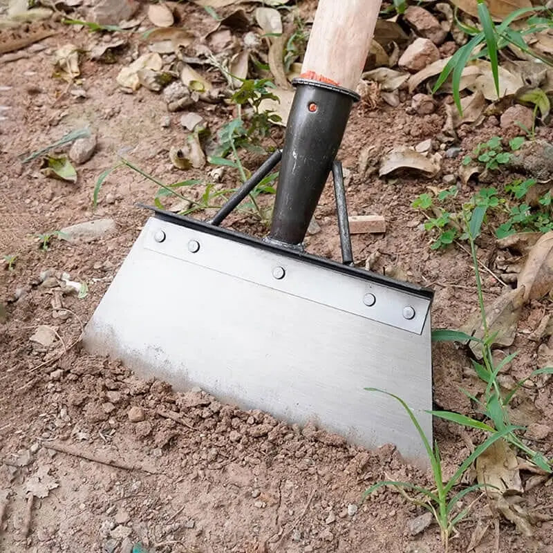 Zevolim| Robust Garden Spade for Effortless Weed Removal