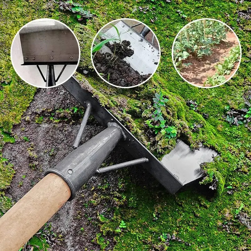 Zevolim| Robust Garden Spade for Effortless Weed Removal