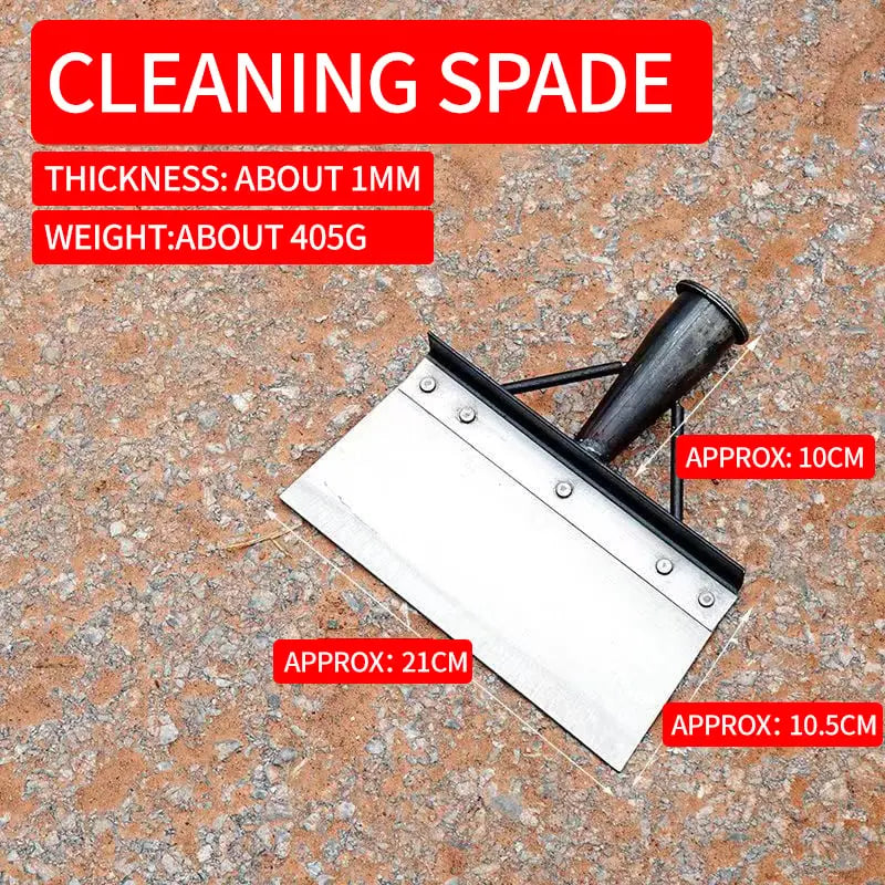 Zevolim| Robust Garden Spade for Effortless Weed Removal