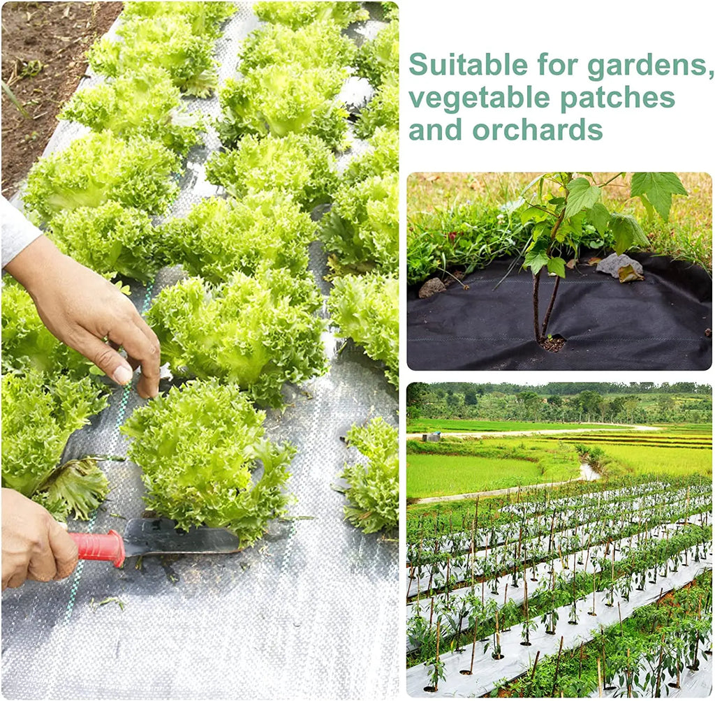 Zevolim| Weed mat roll – Robust and breathable for garden and plant care