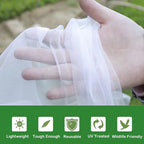 Zevolim| GARDIVIA Vegetable Protection Net | High-Density Insect Net Made of Polyethylene | UV Resistant & Breathable | For Raised Beds & Vegetable Cultivation