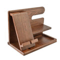 WoodDock – Stylish Wooden Organizer for Devices Bowlift