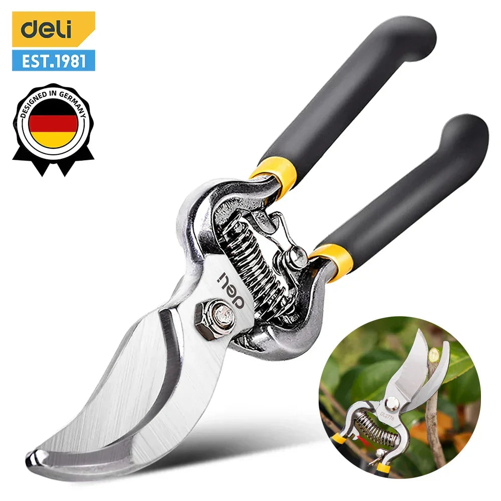 Zevolim| PRUNEXA Garden Shears | Precision Cut | Ergonomic Handle | Carbon Steel Blade
