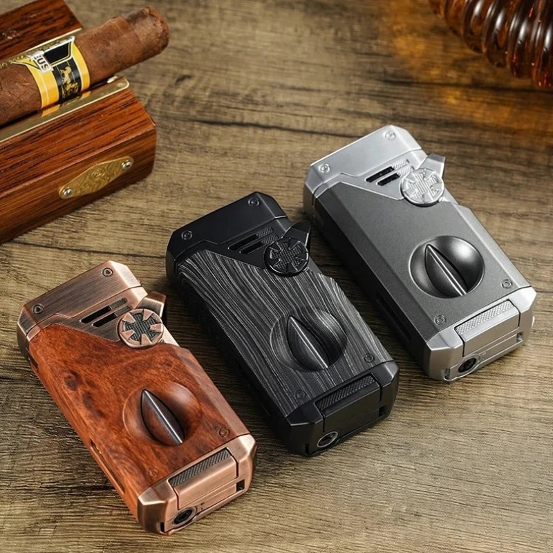 Four Jet Windproof Torch Lighter